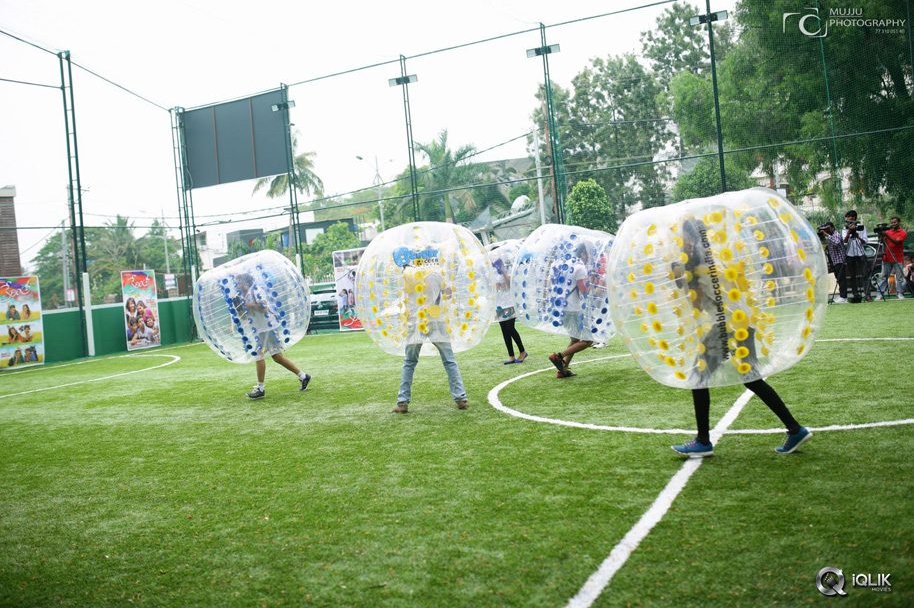 Kerintha-Movie-Team-At-Bubble-Soccer-Event